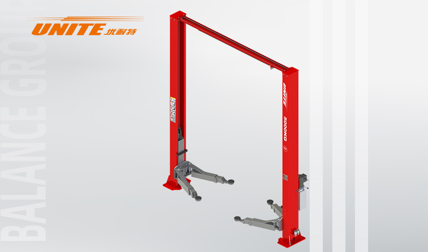U-T50A1双边手动解锁单节龙门双柱举升机